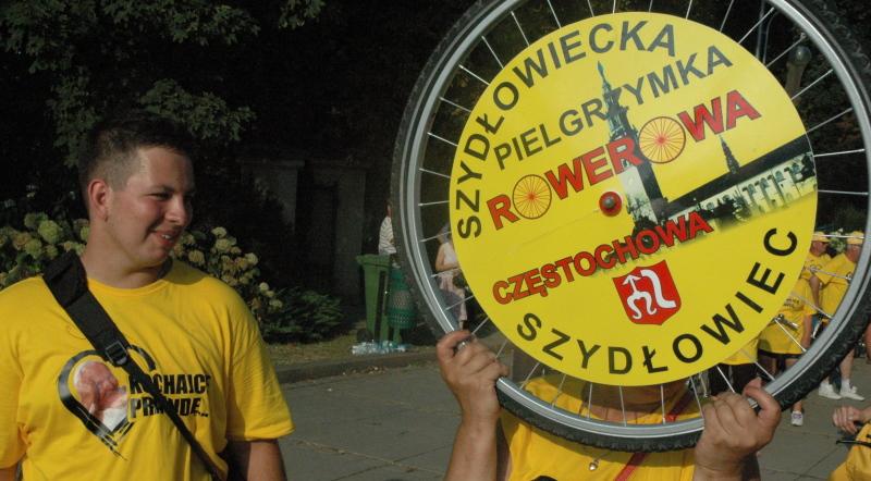 Rowerzyści dziękują