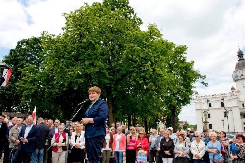 Beata Szydło w Szydłowcu