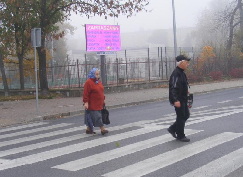 Senior na drodze