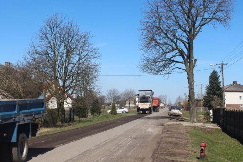 Przebudowa gminnej drogi