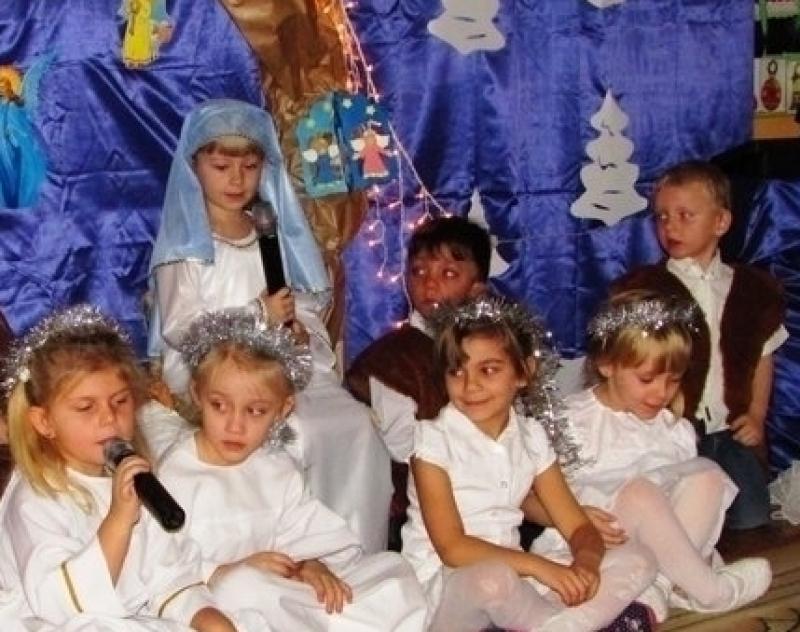 W betlejemskiej scenerii
