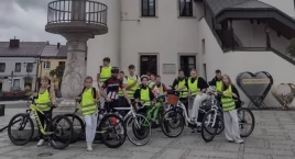 Rowerowa przygoda uczniów Szkoły Podstawowej w Budka…