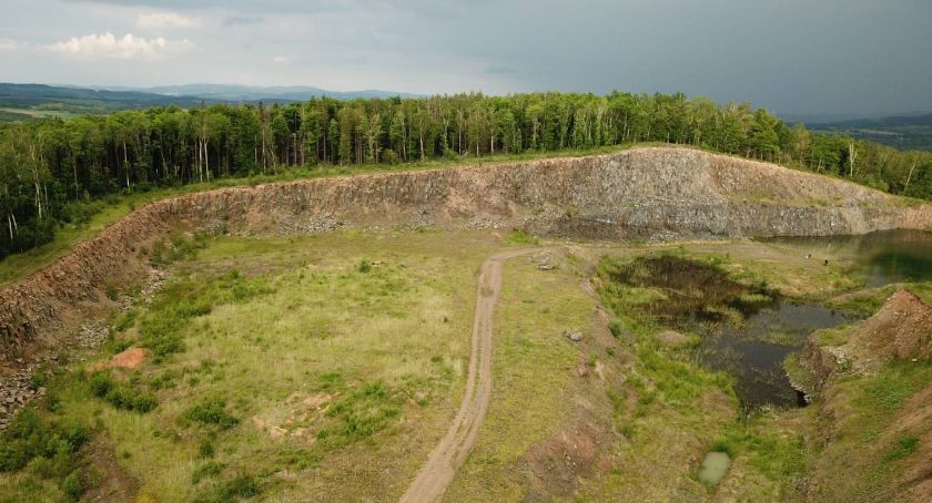 Zalana kopalnia Rębiszów 