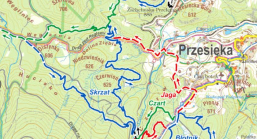 Pasmo rowerowe Olbrzymy - trasa Skrzat (film)
