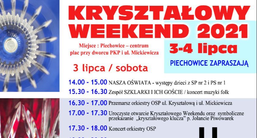Piechowice zapraszają na Kryształowy Weekend! 