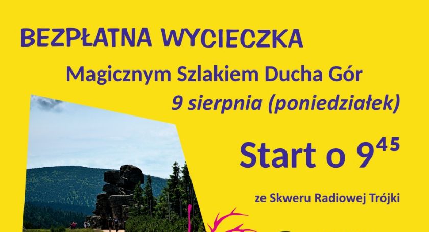 Bezpłatna wycieczka po Magicznym Szlaku Ducha Gór