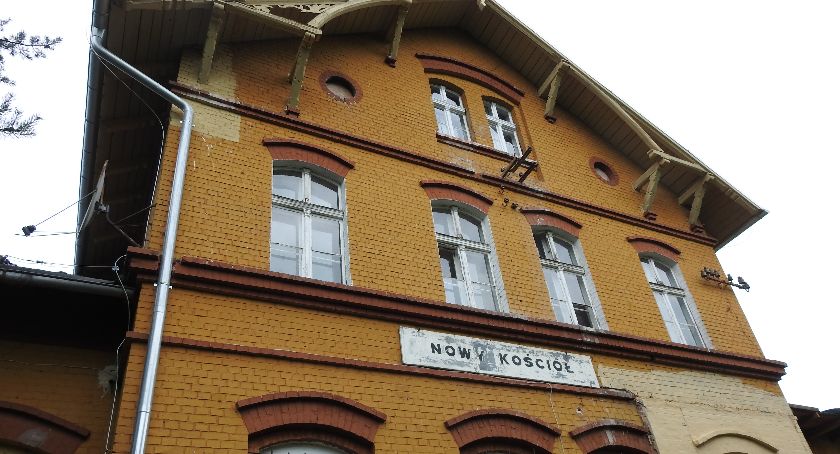 Nieczynna stacja kolejowa w Nowym Kościele - Kolej Doliny Kaczawy