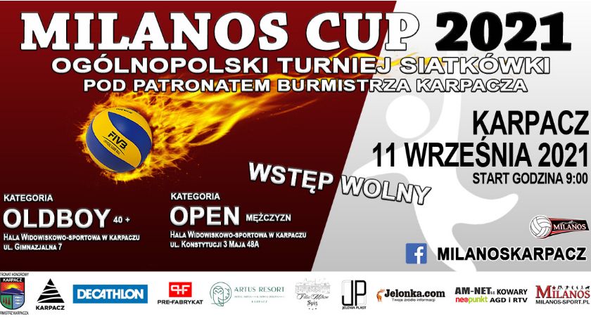Milanos Cup 2021. Ogólnopolski Turniej Siatkówki 
