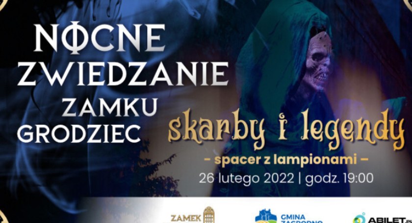 Nocne zwiedzanie Zamku Grodziec - SKARBY I LEGENDY