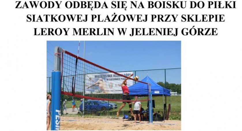 Mistrzostwa Jeleniej Góry w siatkówce plażowej