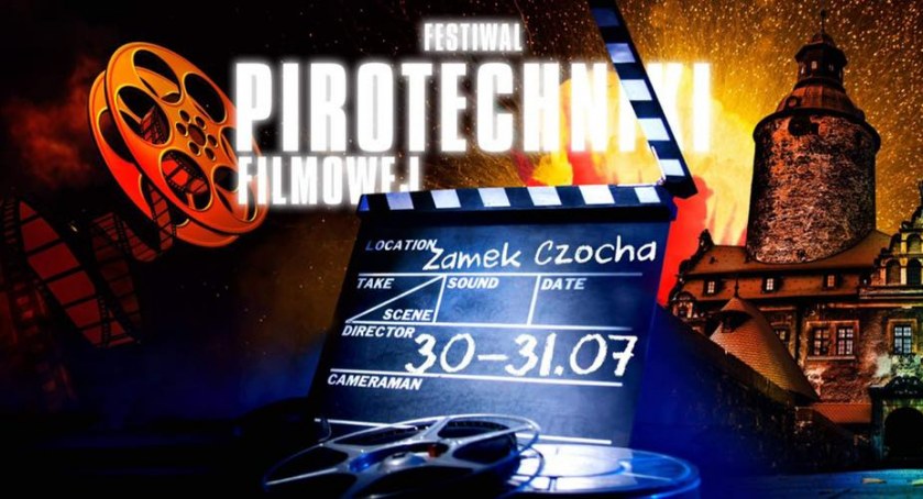 Festiwal Pirotechniki Filmowej. Zamek Czocha