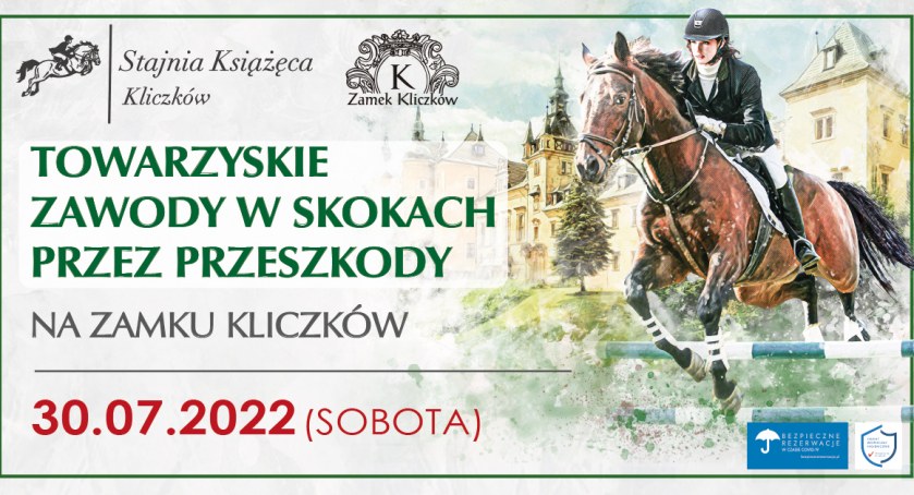 Towarzyskie Zawody w Skokach przez Przeszkody - Zamek Kliczków