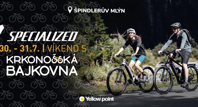 Rowerowy Specialized w Szpindlerowym Młynie 