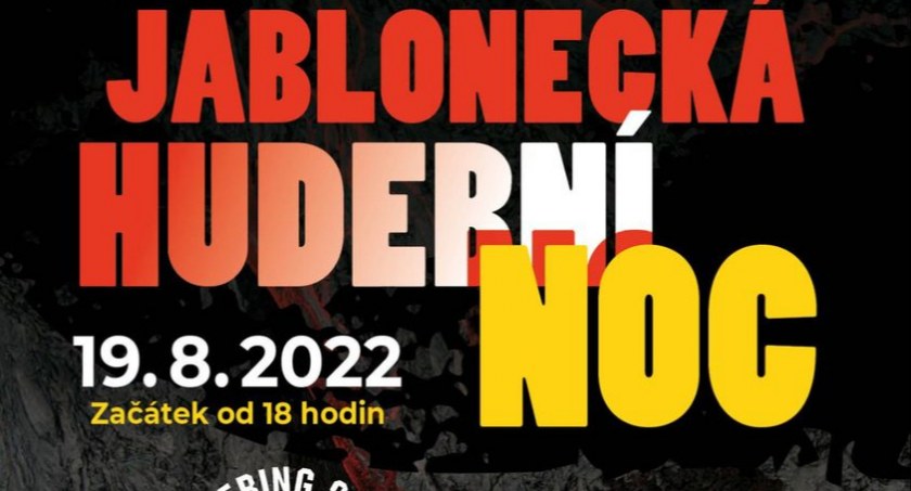 Nocny koncert w Jabloncu nad Izerą