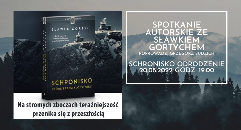 Spotkanie autorskie ze Sławkiem Gortychem w Odrodzeniu