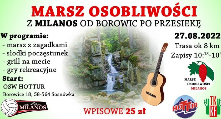 Marsz Osobliwości od Borowic po Przesiekę 
