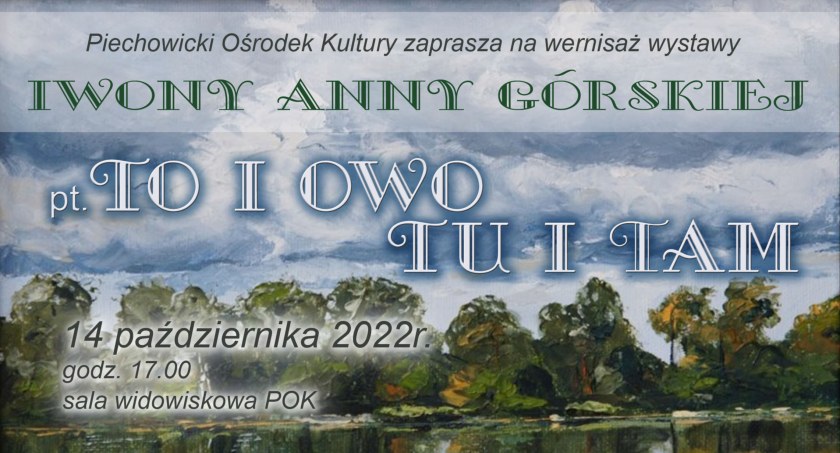 Wernisaż wystawy Iwony Anny Górskiej