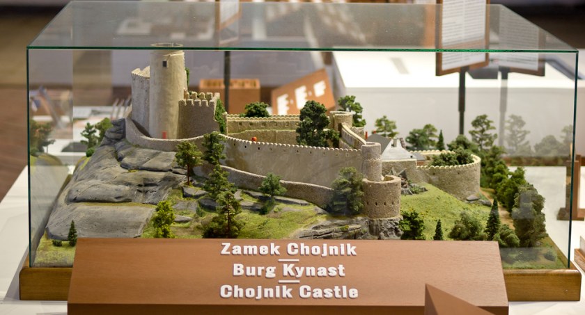 Makieta Zamku Chojnik w Bukowcu