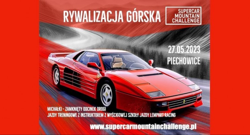 Super Car Mountain Challenge - rywalizacja sportowa dla supersamochodów w Karkonoszach