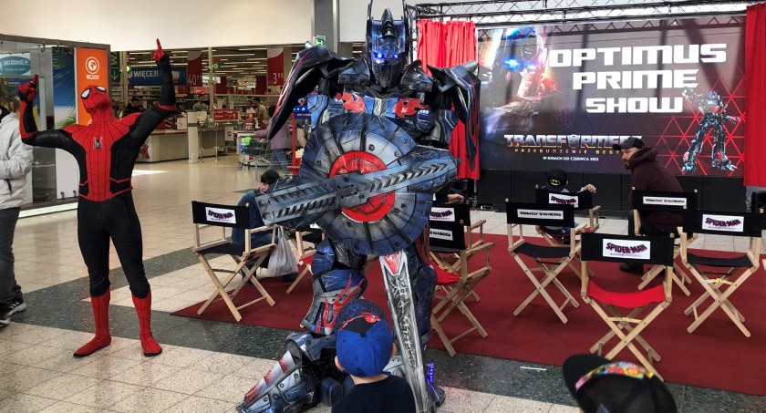  Spider Man, Transformers i Żółwie Ninja w Nowym Rynku na Dzień Dziecka