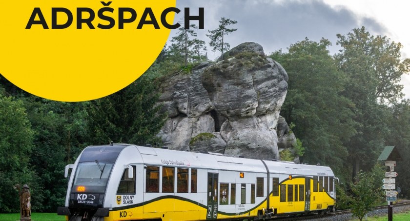 Rusza pociąg do Adršpachu