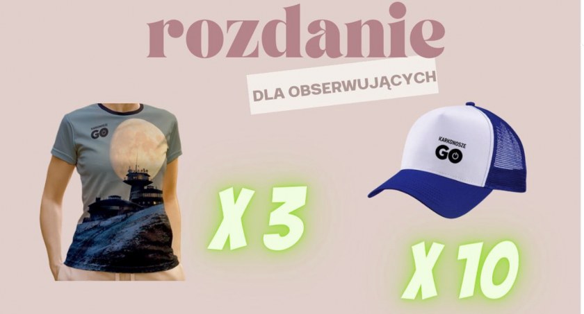 Instagram Karkonosze GO - ogłaszamy rozdanie dla obserwujących