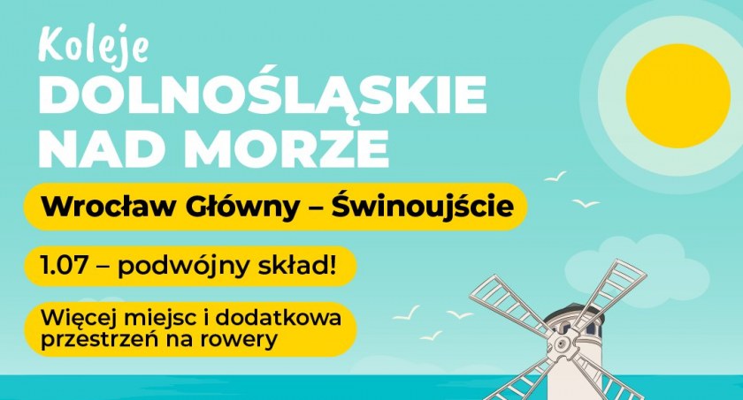 Pociąg do Międzyzdrojów i Świnoujścia - ogromne zainteresowanie podróżnych