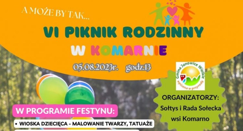 VI Piknik Rodzinny w Komarnie