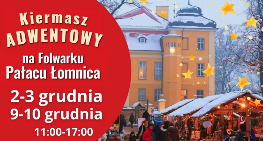Kiermasz Adwentowy na Folwarku w Łomnicy