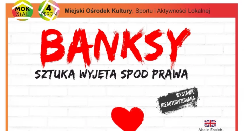 Kultowy Banksy w Szklarskiej Porębie
