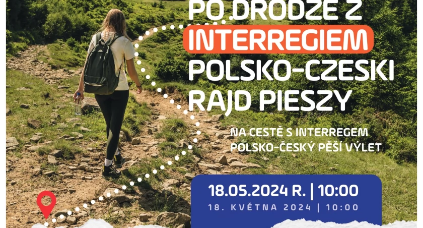 Polsko-Czeski Rajd Pieszy „Po drodze z Interregiem” już 18 maja w Szklarskiej Porębie! 
