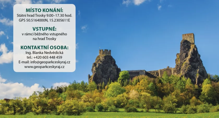 Dzień Geoparku Czeskiego Raju UNESCO na zamku Trosky