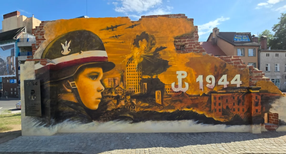 W Jeleniej Górze powstał mural poświęcony Powstaniu Warszawskiemu