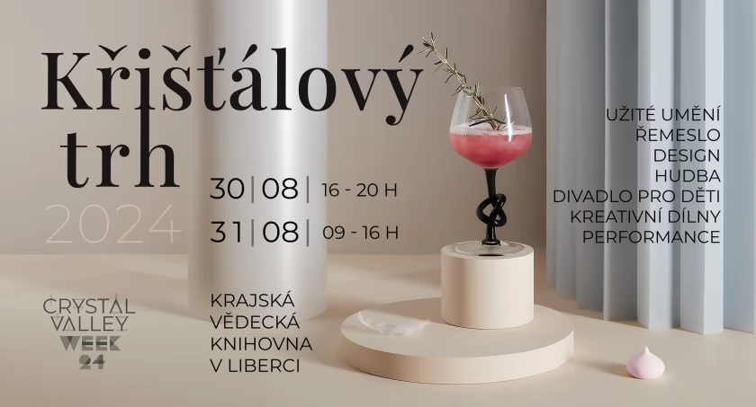 Popularny Crystal Market powraca do Regionalnej Biblioteki Naukowej w Libercu!