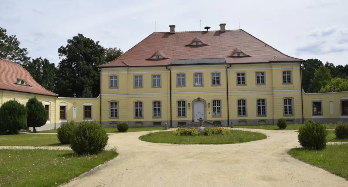 Barokowy zamek Königshain 