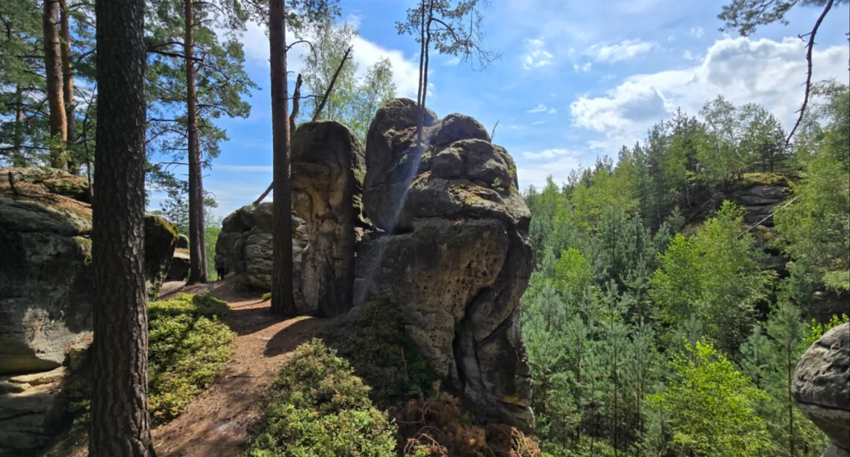 Szwajcaria Kunraticka - Mało znane skalne miasto