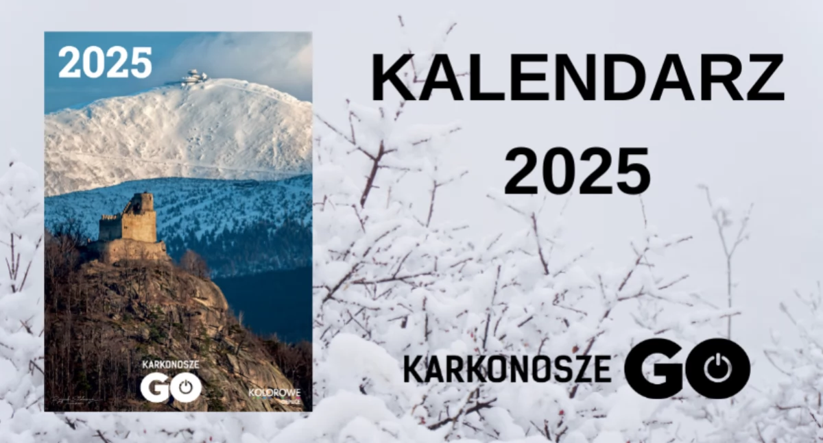 Kalendarz Karkonosze GO 2025 już w sprzedaży