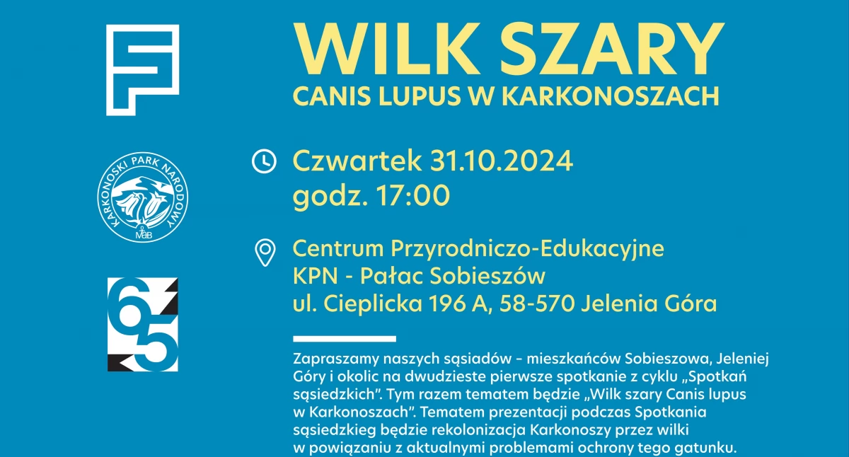 Spotkania sąsiedzkie - Wilk w Karkonoszach