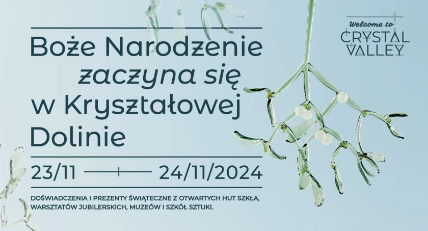Boże Narodzenie zaczyna się w Kryształowej Dolinie 2024