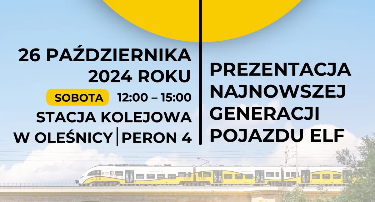 Prezentacja najnowszego Elfa Kolei Dolnośląskich