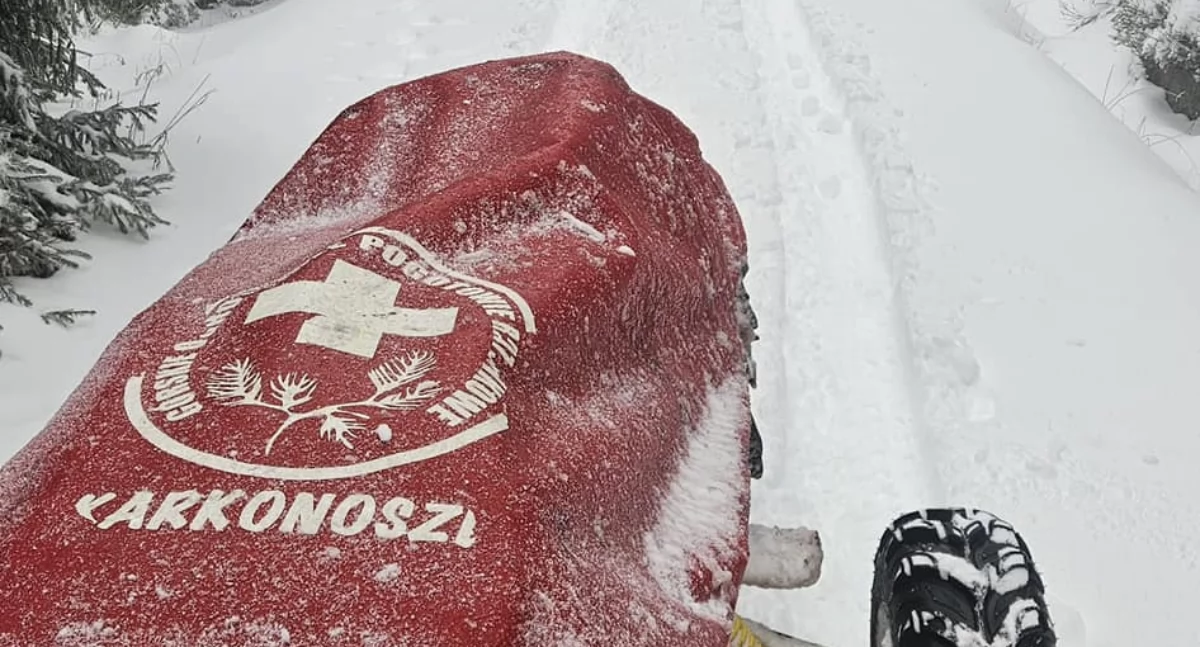 Uwaga na oblodzenia na karkonoskich graniach
