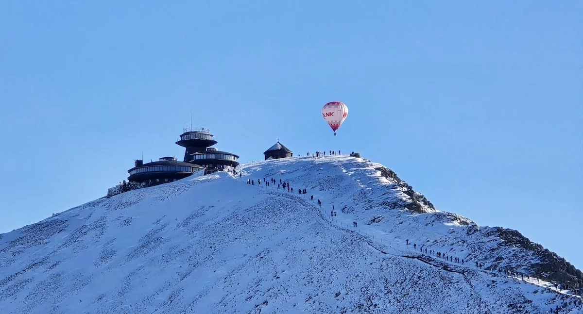 Loty balonem nad Karkonoszami