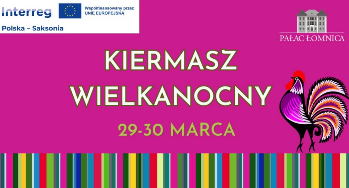 Kiermasz Wielkanocny na Folwarku Pałacu Łomnica