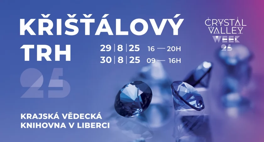 Kryształowy targ w bibliotece - Crystal Valley Week 2025