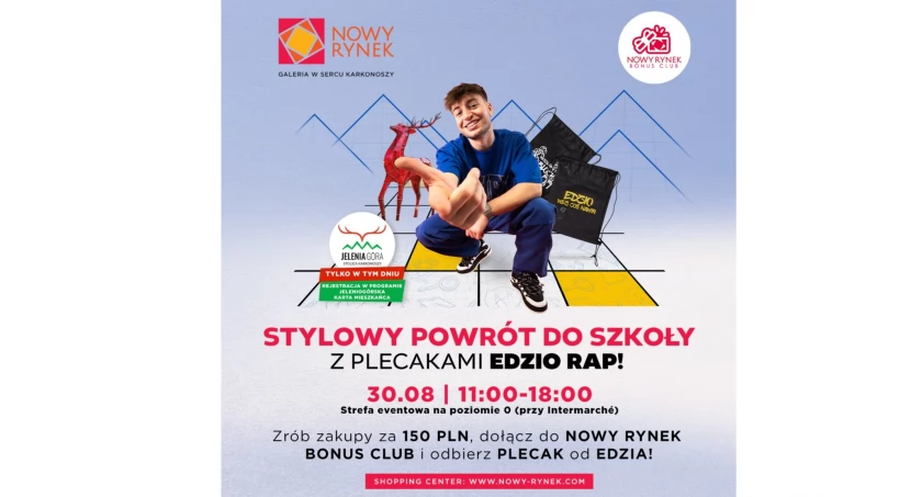 Back to School w dobrym stylu - wyprawki od Edzio Rap w Nowym Rynku
