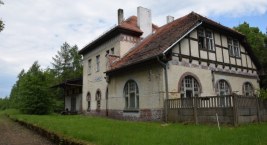 Stacja kolejowa Krobica - Pamiątka Kolei Izerskiej