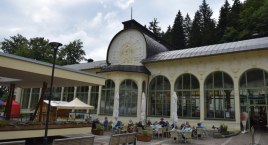 Secesyjna kolumnada zdrojowa - Jańskie Łaźnie