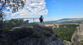 Vyhlídka U Lvíčka, czyli punkt widokowy U Lwiątka w …