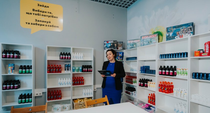 Take and Go w Oliwie. Kolejny punkt z bezpłatnymi darami dla uchodźców