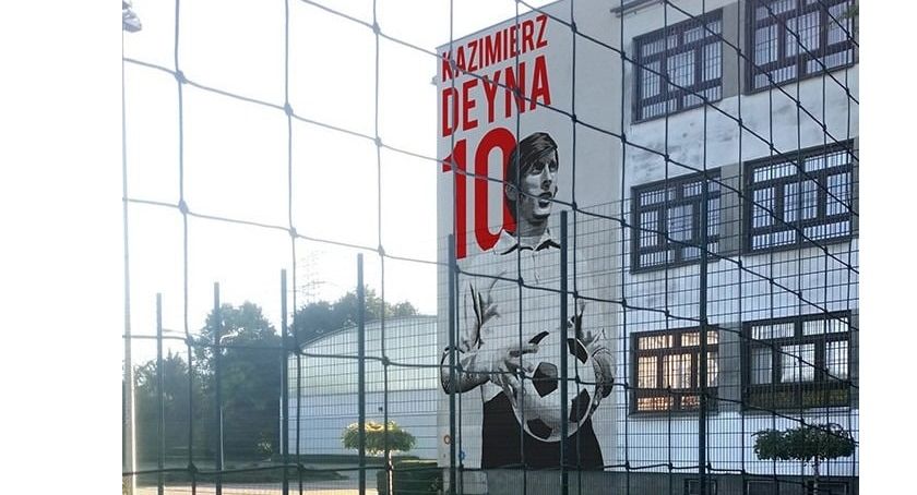 Powstaje mural Kazimierza Deyny